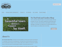 Tablet Screenshot of nuturfsodandgarden.com